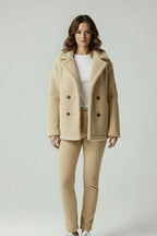 Miękka Sherpa Zimowa Kurtka