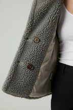 Miękka Sherpa Zimowa Kurtka