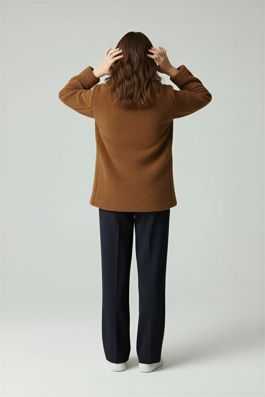 Miękka Sherpa Zimowa Kurtka