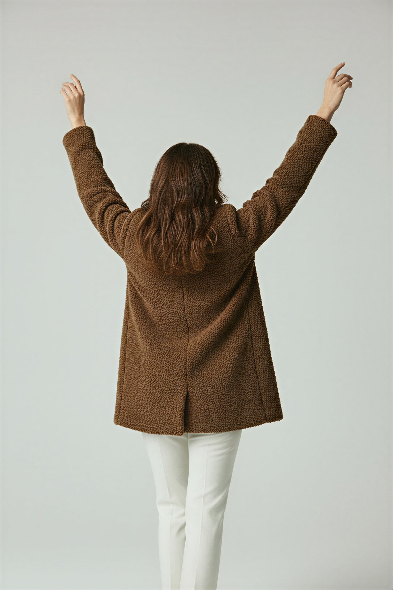 Miękka Sherpa Zimowa Kurtka