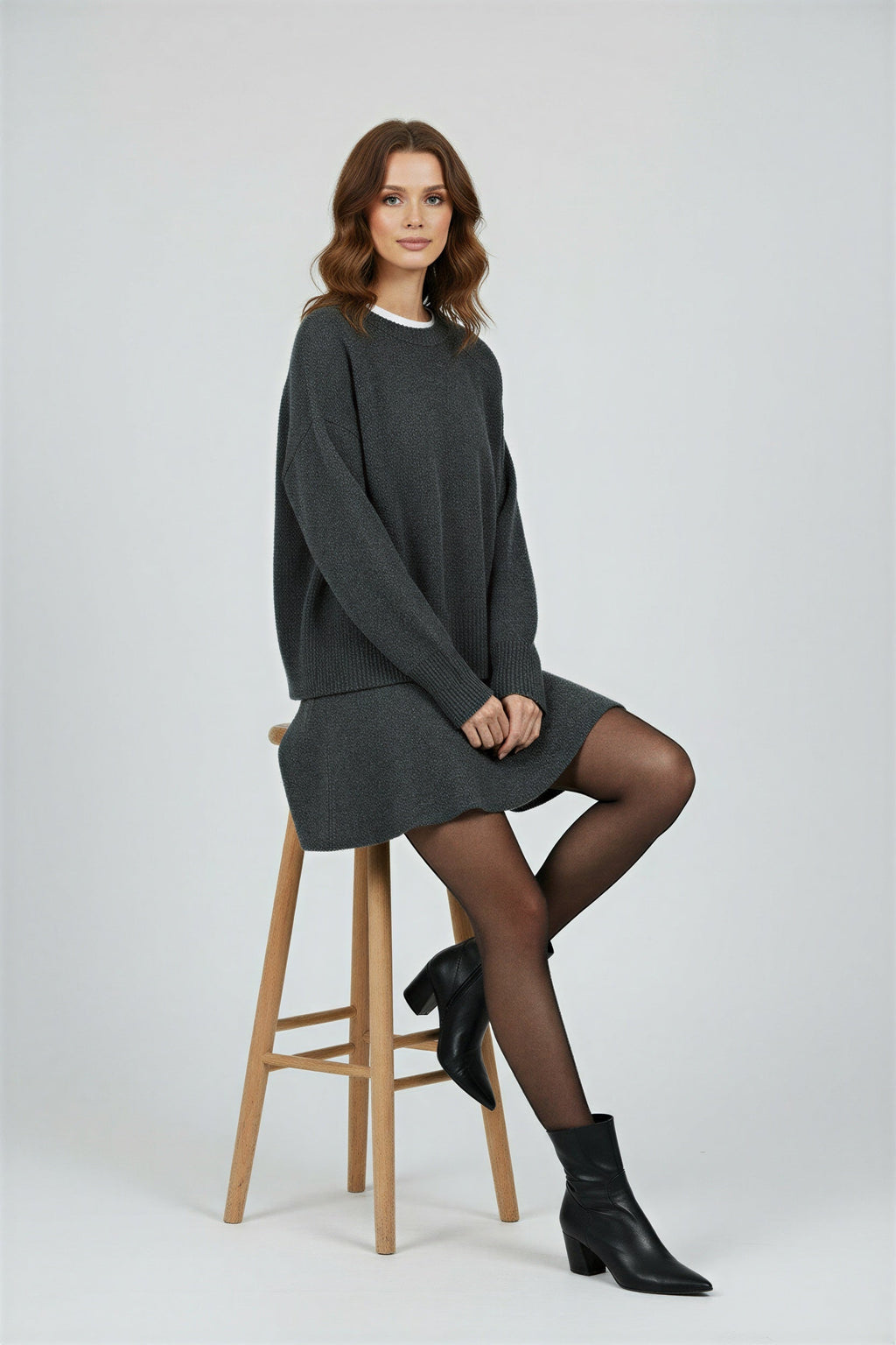 Zestaw Z miękkiej dzianiny na każdą porę roku