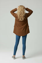 Zimowa Wodoodporna Parka Sherpa