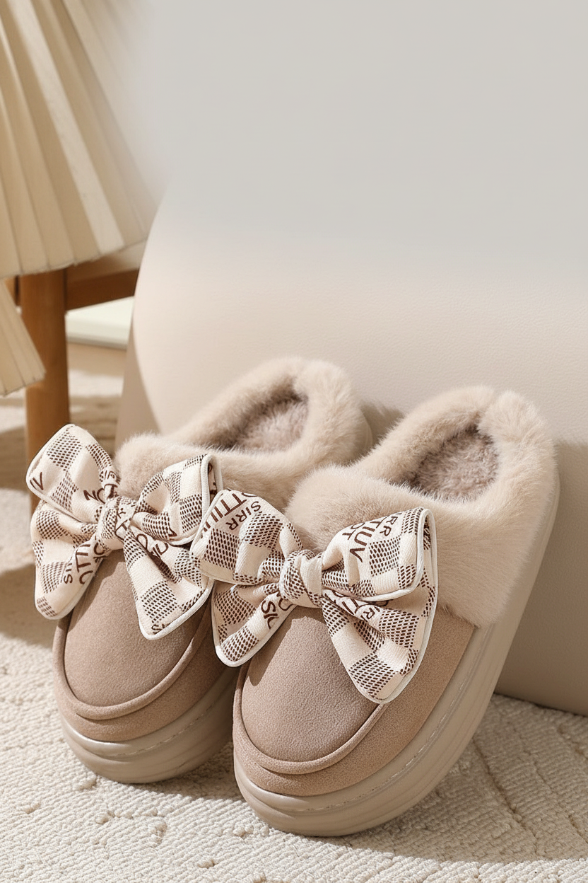 Klapki domowe Pluche na każdą porę roku