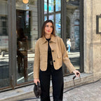 Minimalistyczna Krótka Kurtka