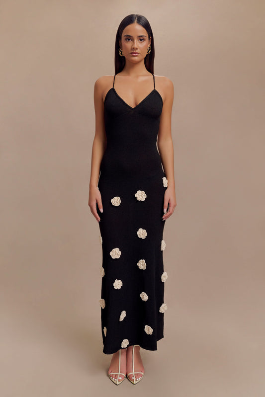 Women's Wedding Guest Floral V Neck Maxi Dress