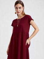 Letnia Sukienka z Kieszeniami