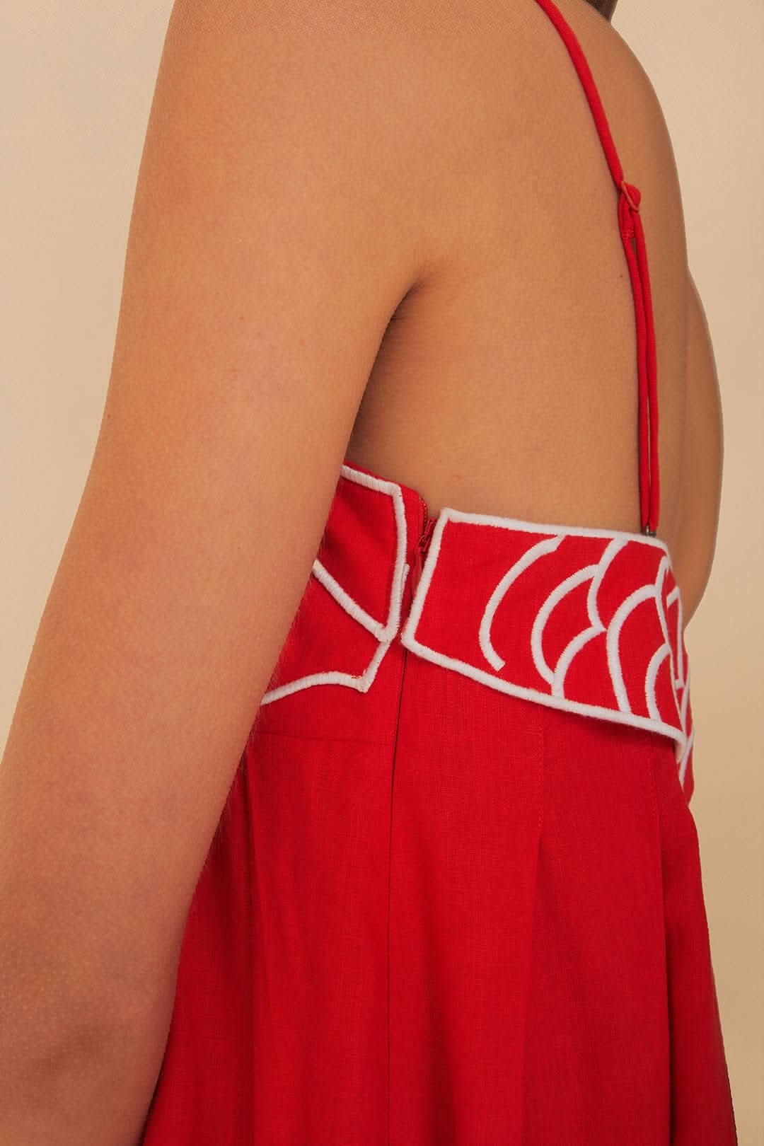 Women's Summer Fish Print Spaghetti Strap Maxi Dress