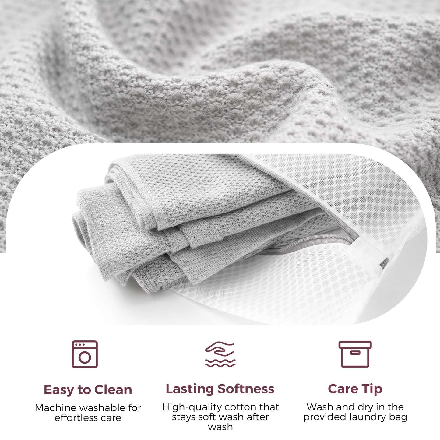 Women's Lightweight Knit Nursing Cover Poncho with Window
