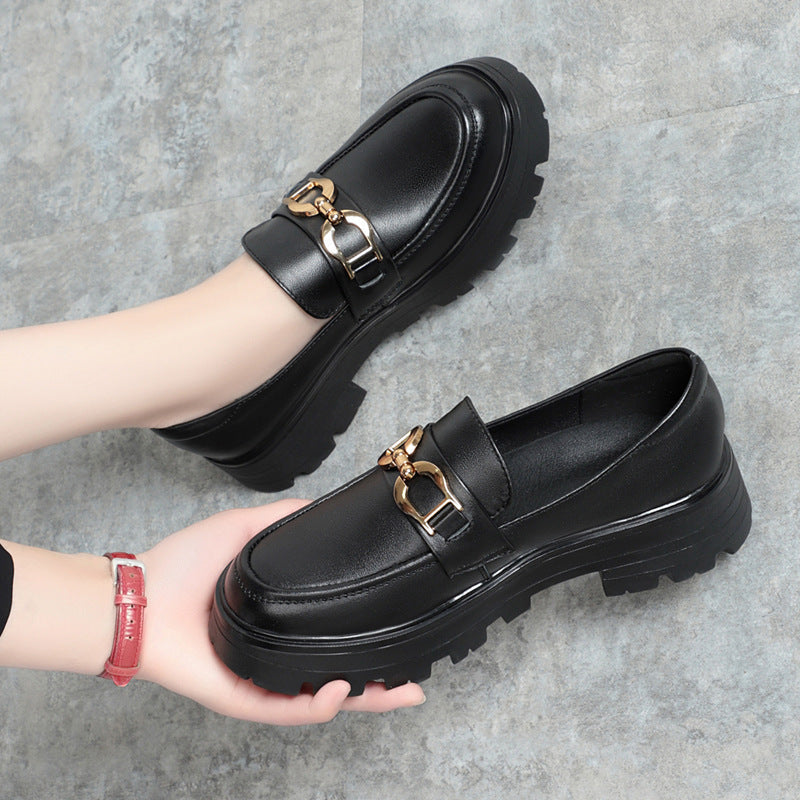 Eleganckie Skórzane Szpilki Damskie