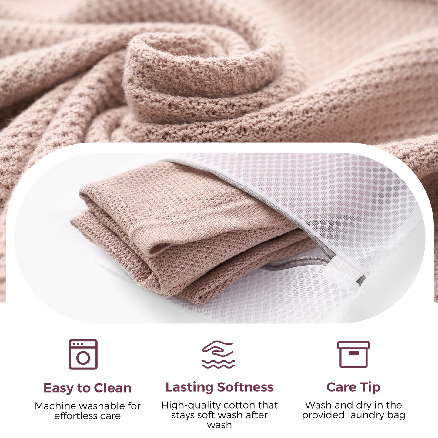 Women's Lightweight Knit Nursing Cover Poncho with Window