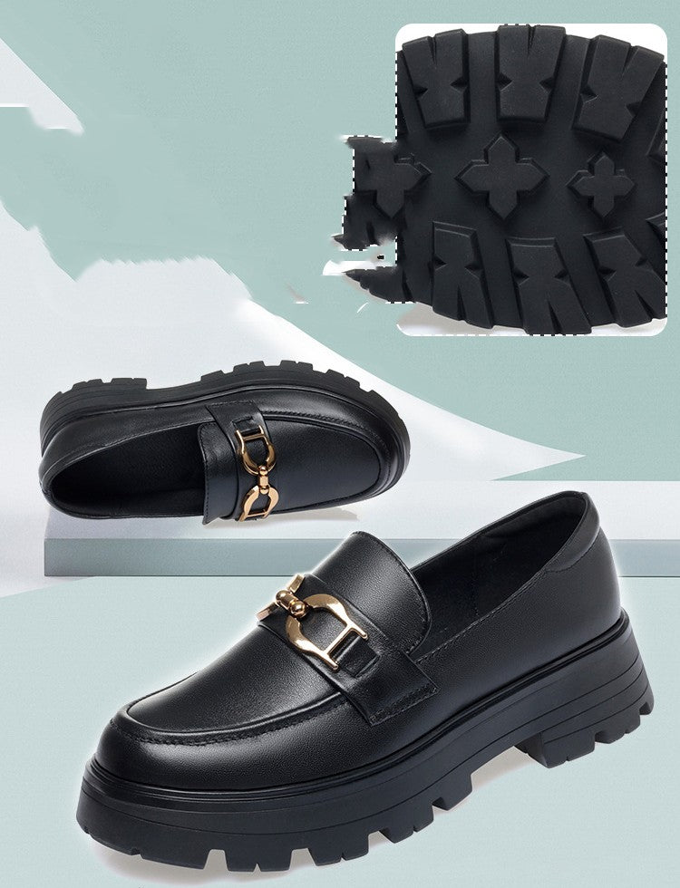 Eleganckie Skórzane Szpilki Damskie