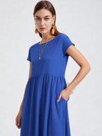 Letnia Sukienka z Kieszeniami