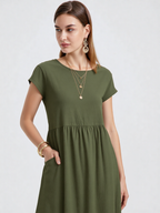 Letnia Sukienka z Kieszeniami