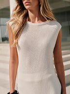 Letnia Sukienka Maxi z Teksturowanym Wykończeniem