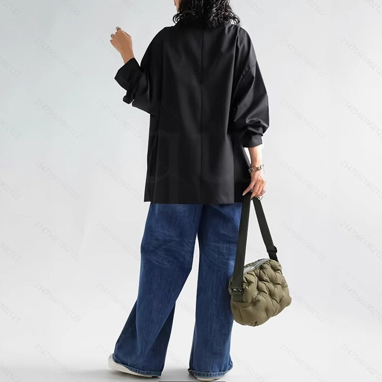 Jesień – Minimalistyczna Bluzka Soft Touch