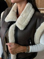 Jesień/Zima – Podszewka Teddy Suèdefeel – Krótki Gilet