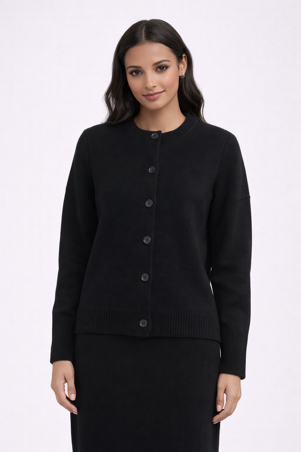 Elegancki Długi Kardigan Damski