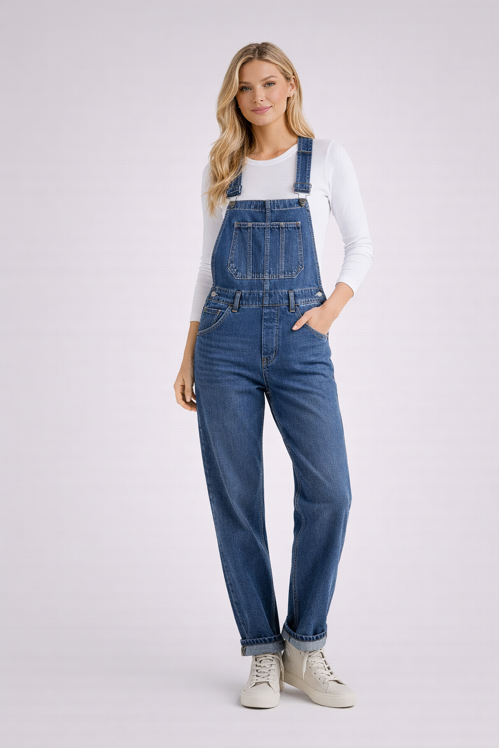 Dżinsowy Ogrodniczki