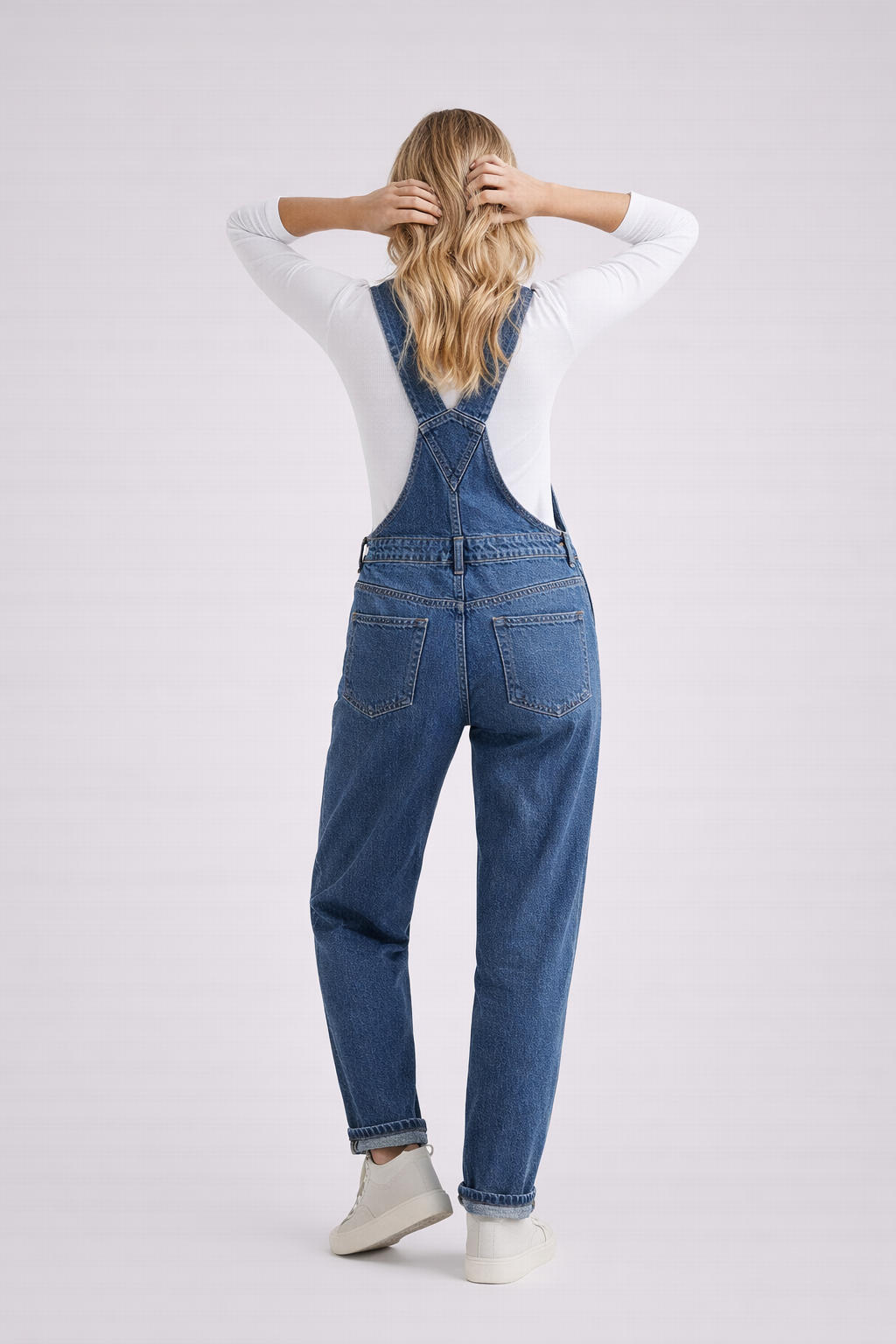 Dżinsowy Kombinezon