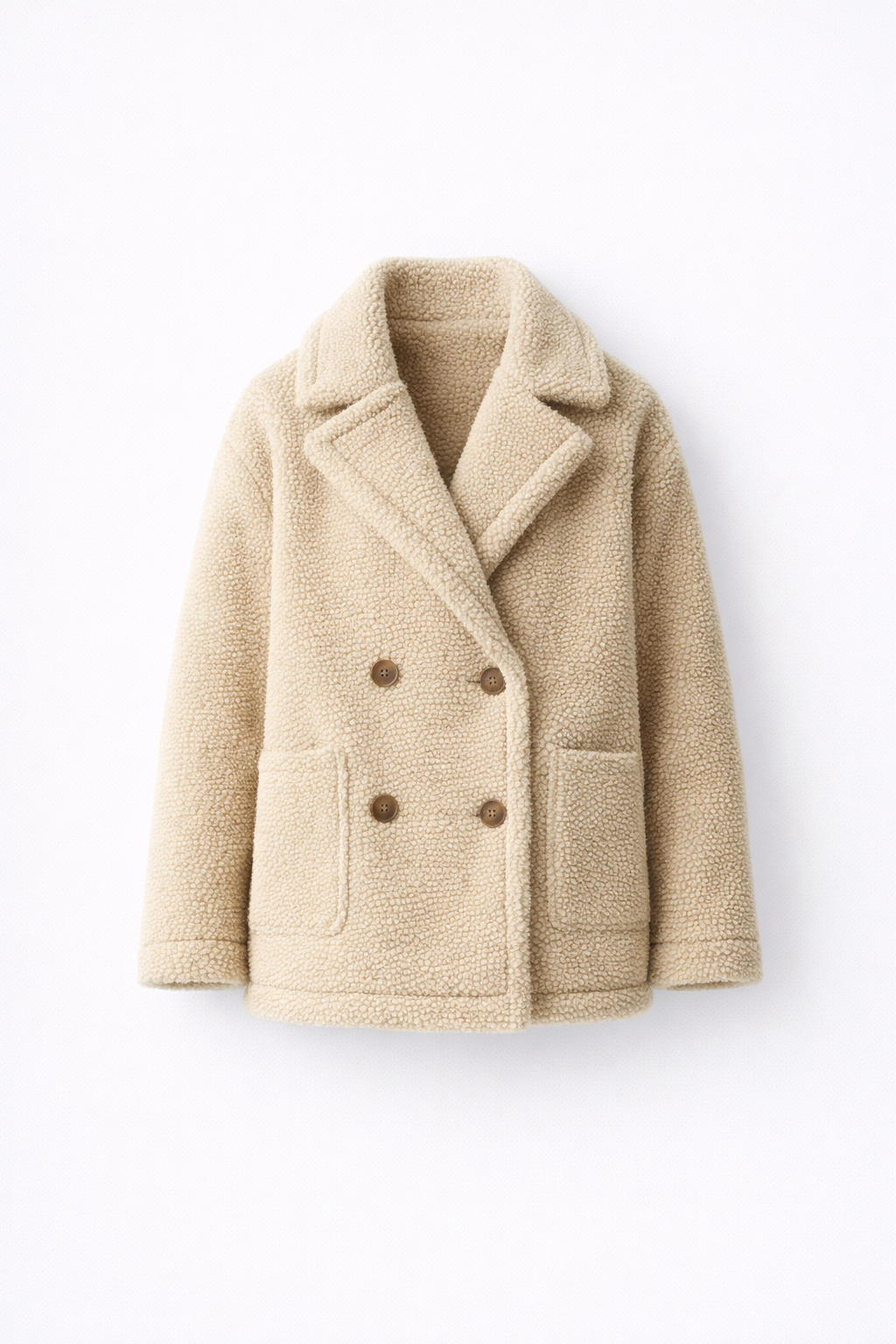 Miękka Sherpa Zimowa Kurtka