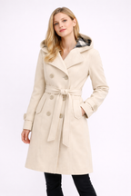 Jesień – Miękki Wełniany Dotyk – Dopasowany Trencz