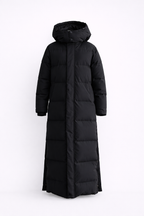 Zima – Miękko Wypełniona – Ekstra Długa Kurtka Puchowa