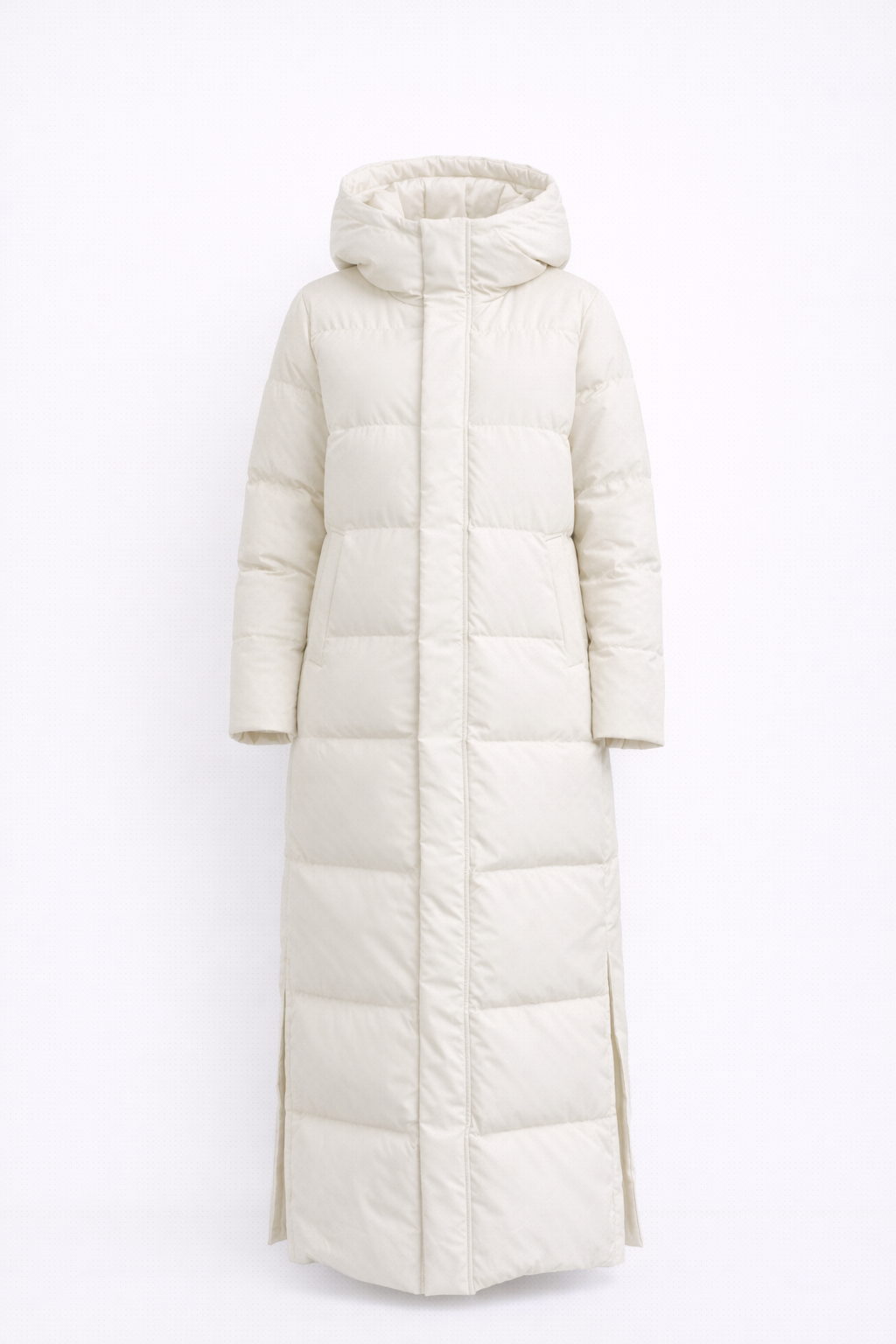 Zima – Miękko Wypełniona – Ekstra Długa Kurtka Puchowa