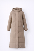 Zima – Miękko Wypełniona – Ekstra Długa Kurtka Puchowa