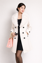 Zima – Luksusowy Płaszcz z Sztucznego Futra