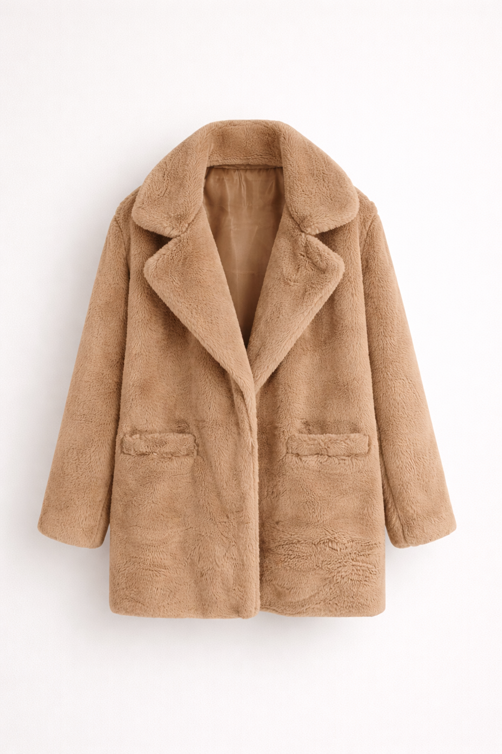 Zima – Miękki Płaszcz Teddyfeel z Rewersem