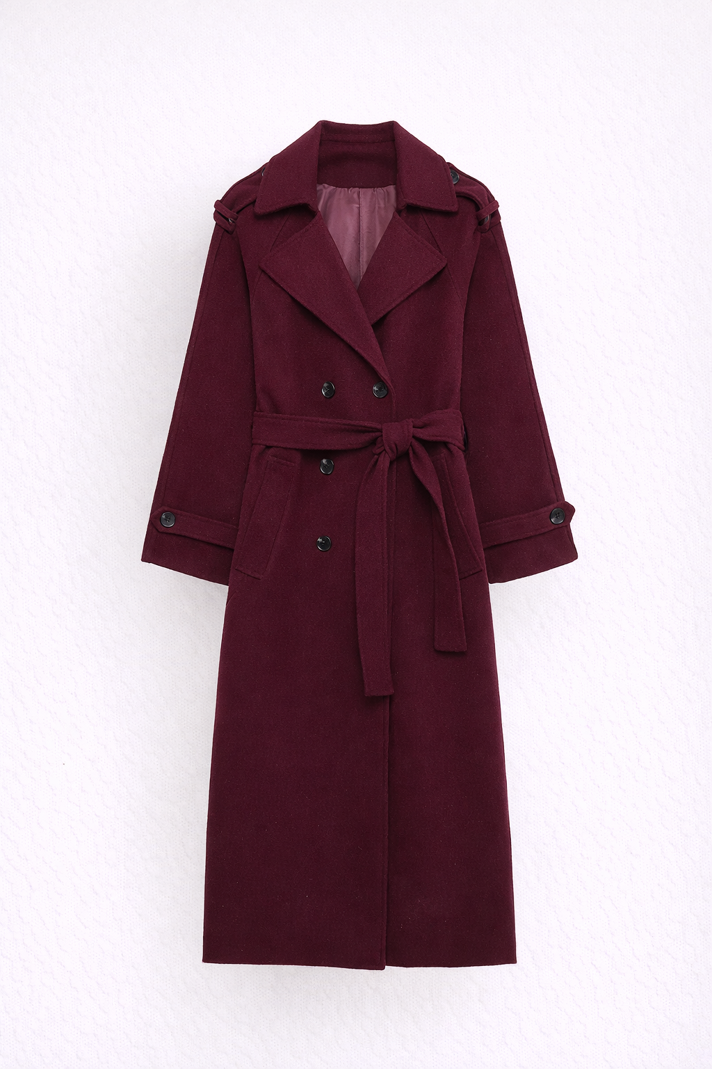 Luksusowy Płaszcz Dwurzędowy