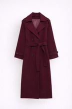 Luksusowy Płaszcz Dwurzędowy