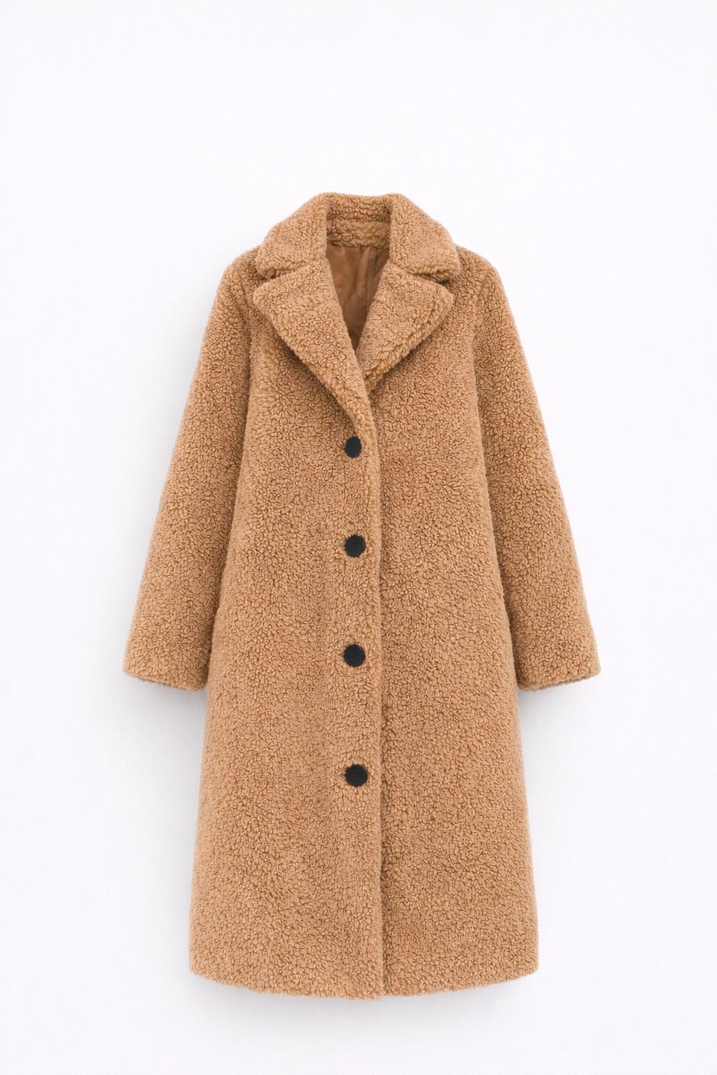 Luxurious Long Teddy Coat