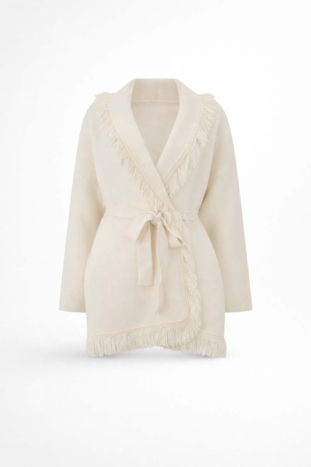 Zima – Miękki Knitfeel – Kardigan Wrap