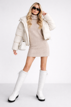 Zima – Ciepłe Buty Śniegowe Pufferfeel do Kolan