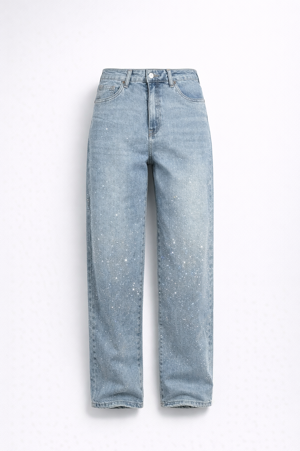 Cały sezon – Vintage Denimfeel – Proste dżinsy Crystal