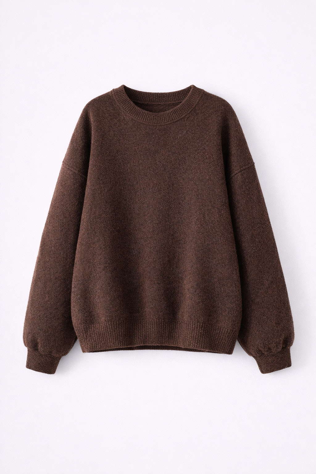 Miękki Oversized Sweter z Ciepłą Teksturą