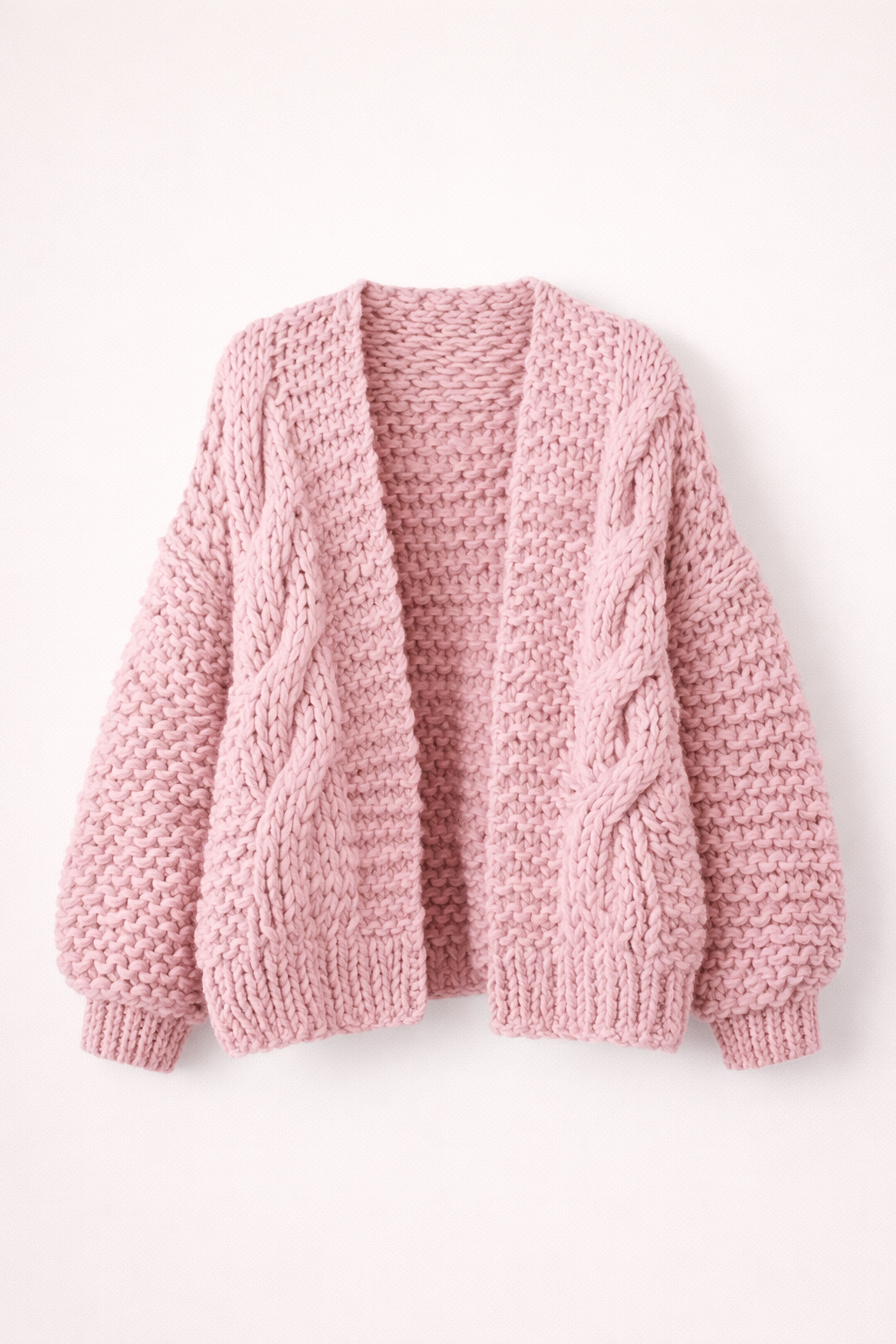 Gruby Sweter Roboczy z Oversize Sylwetką