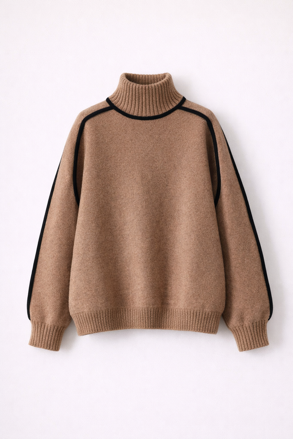 Elegancki Golf z Kontrastowymi Detalami