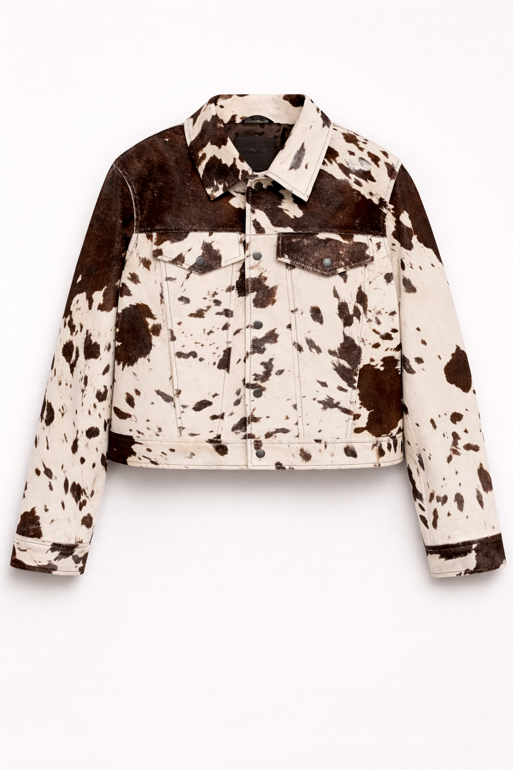 Kurtka w wzór krowy