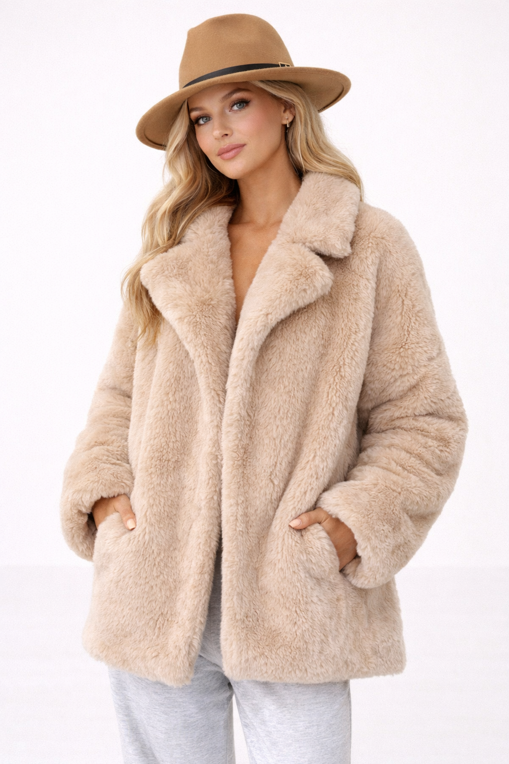 Klasyczny Kapelusz Fedora z Filcu