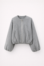 Krótka Kurtka z Zamkiem