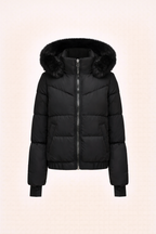 Krótkie luksusowe puchowe kurtki