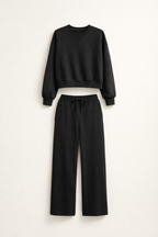 Zestaw wygodny z miękkiej dzianiny