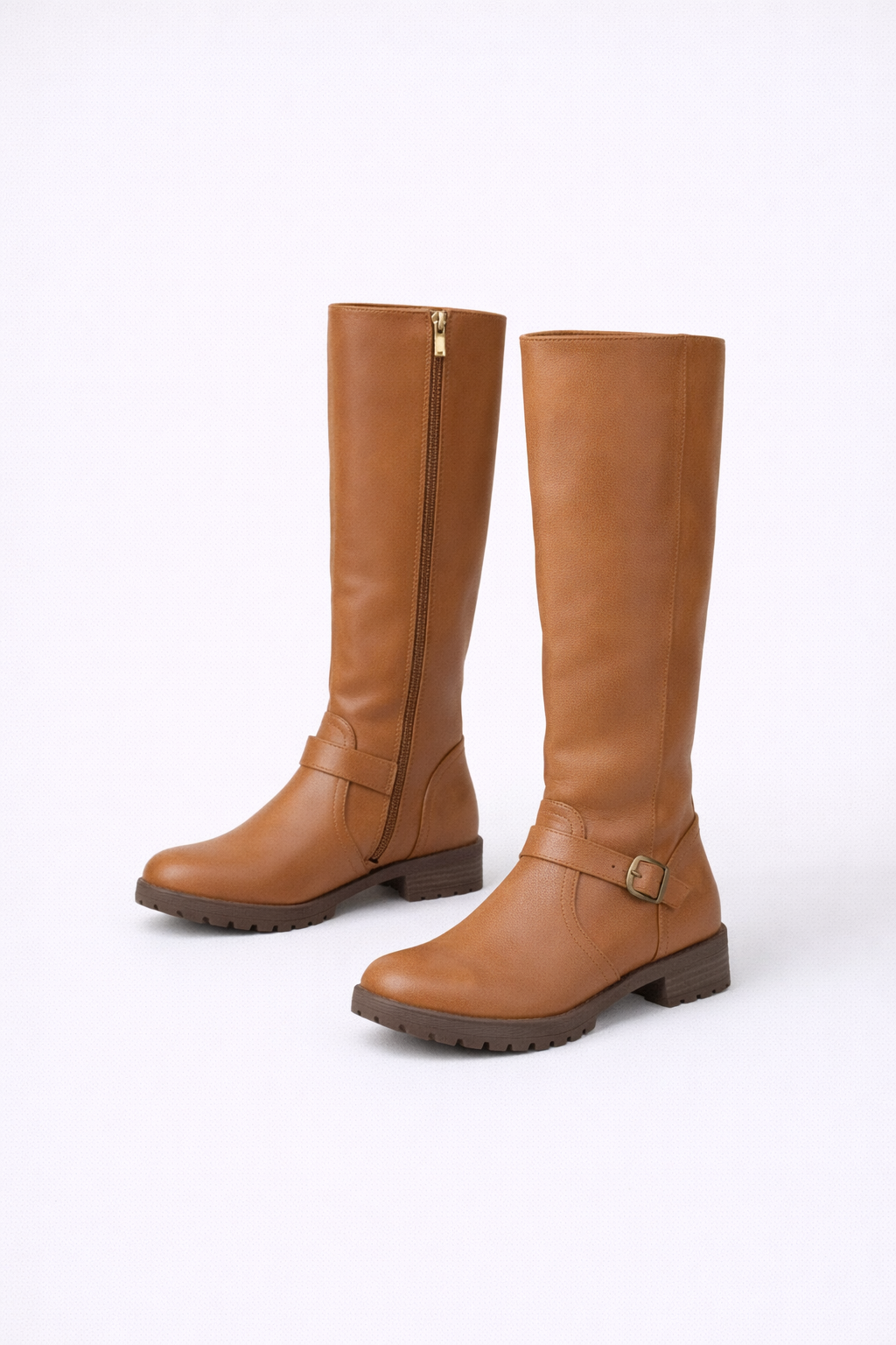 Skórzane Kozaki do Kolan