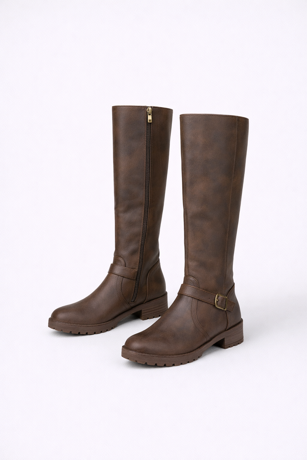 Skórzane Kozaki do Kolan