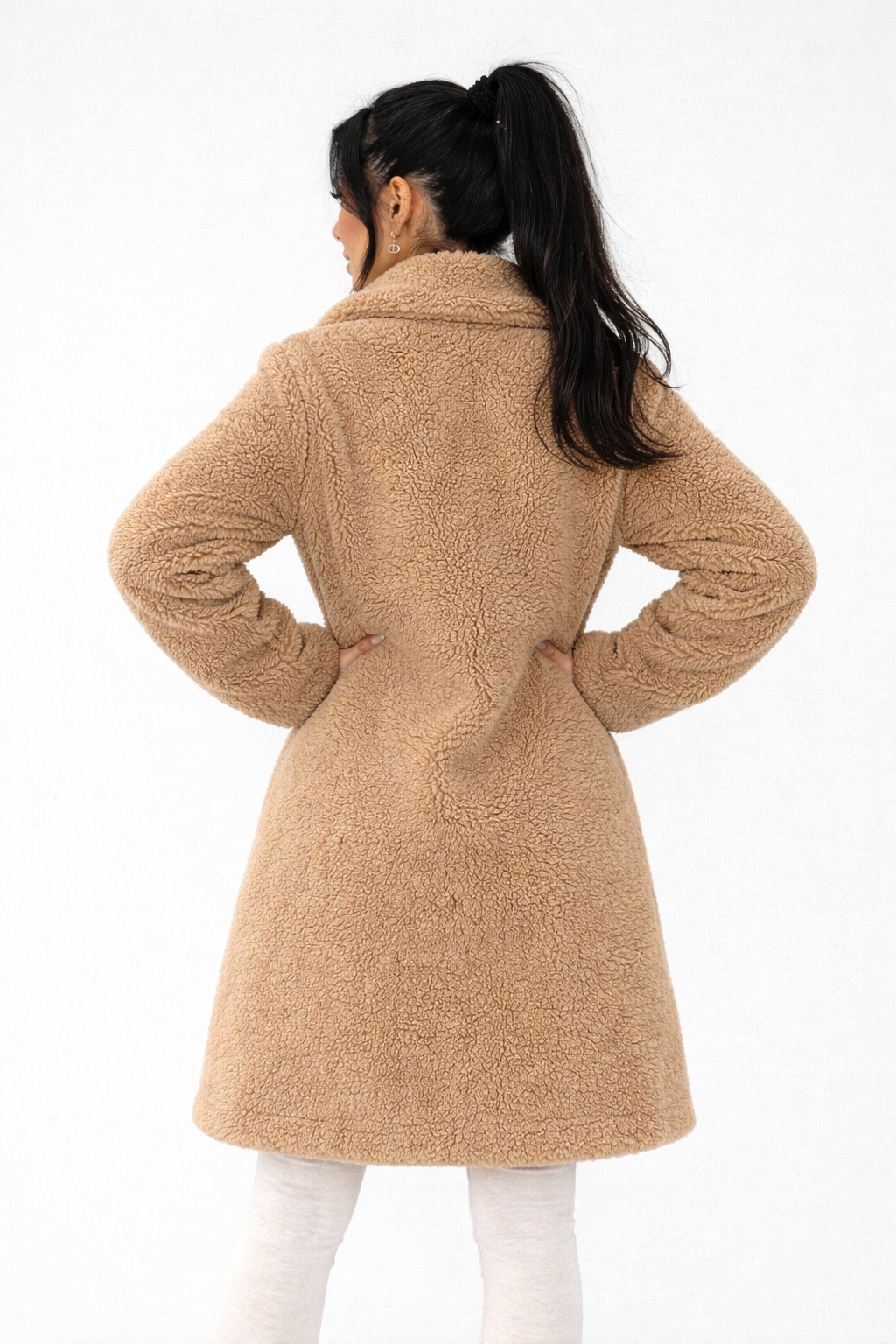 Luxurious Long Teddy Coat