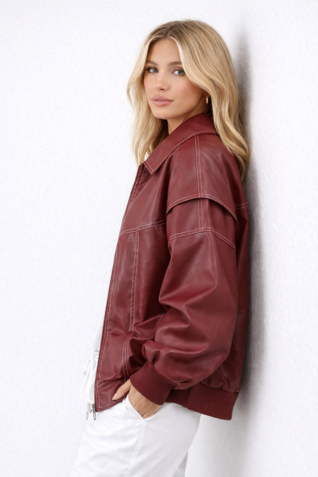 Urban Skórzana Kurtka Bomber