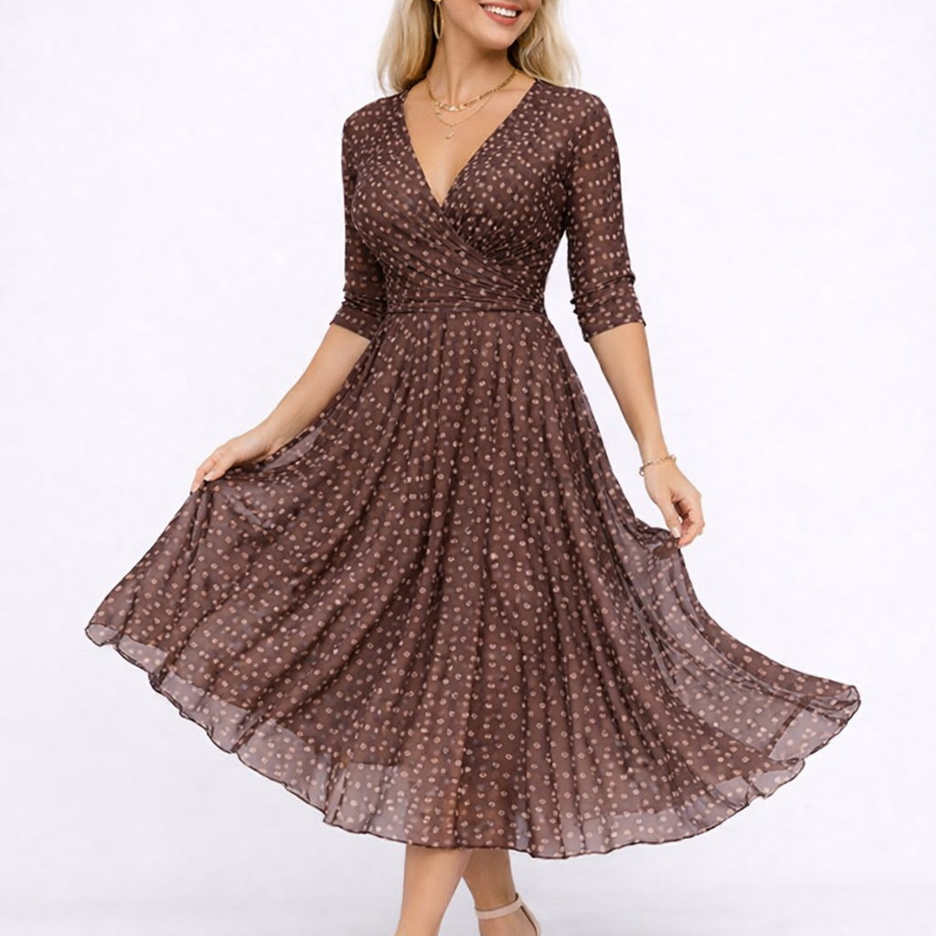 Elegancka sukienka maxi