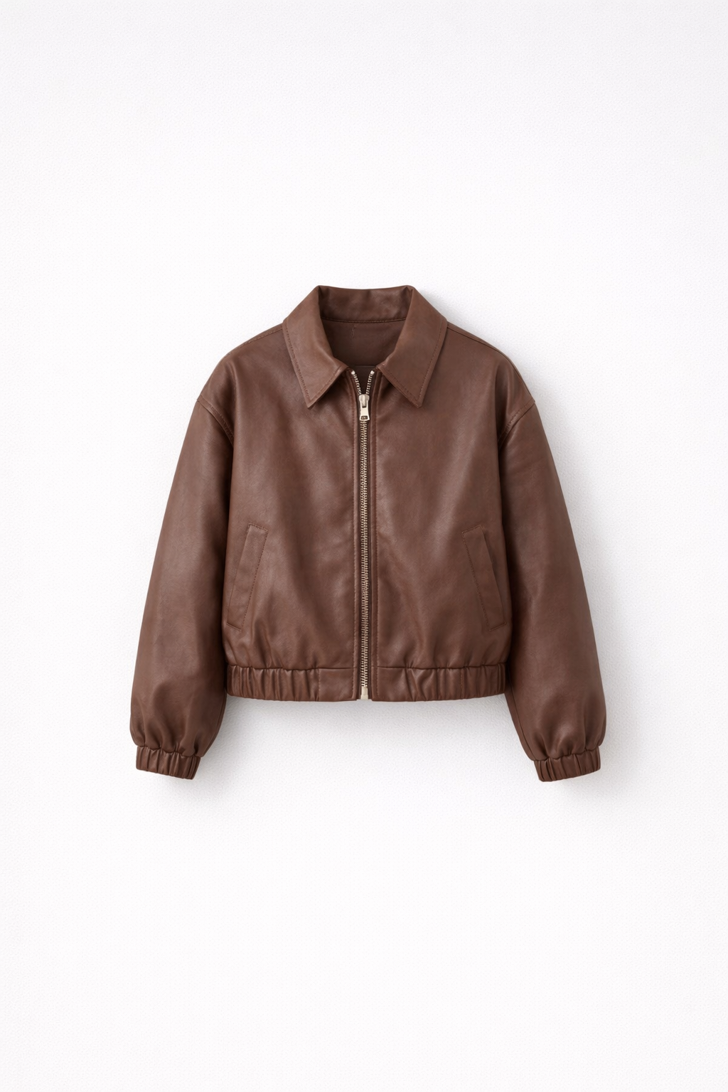 Ponadczasowa Krótka Kurtka Skórzana